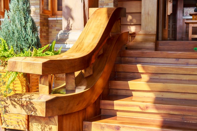Wooden Outdoor Steps