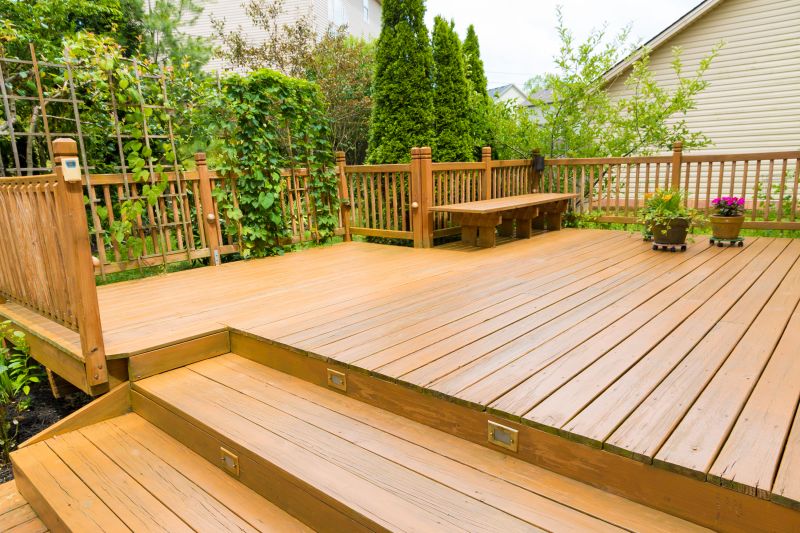 Wooden Deck Steps